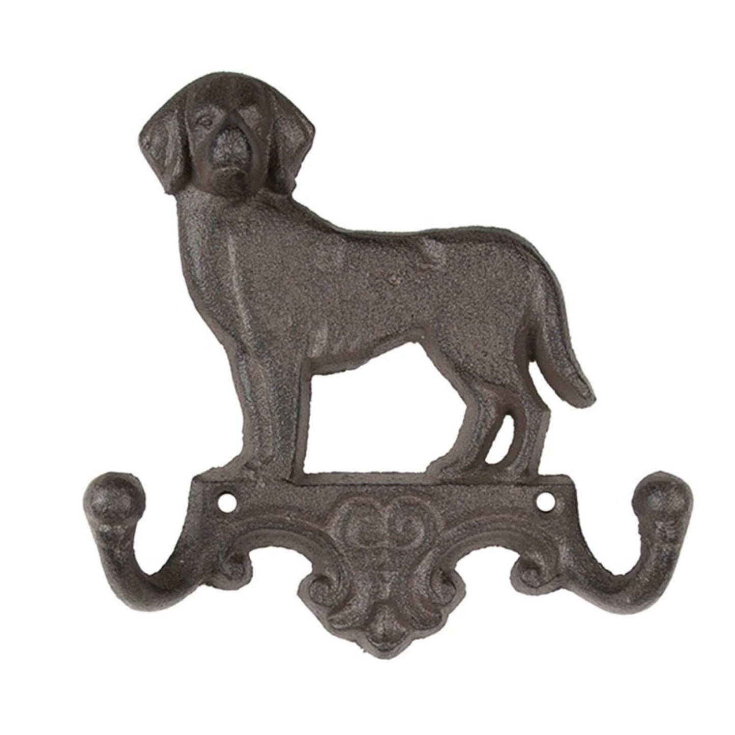 Clayre eef perchero de pared perro 16x4x16cm