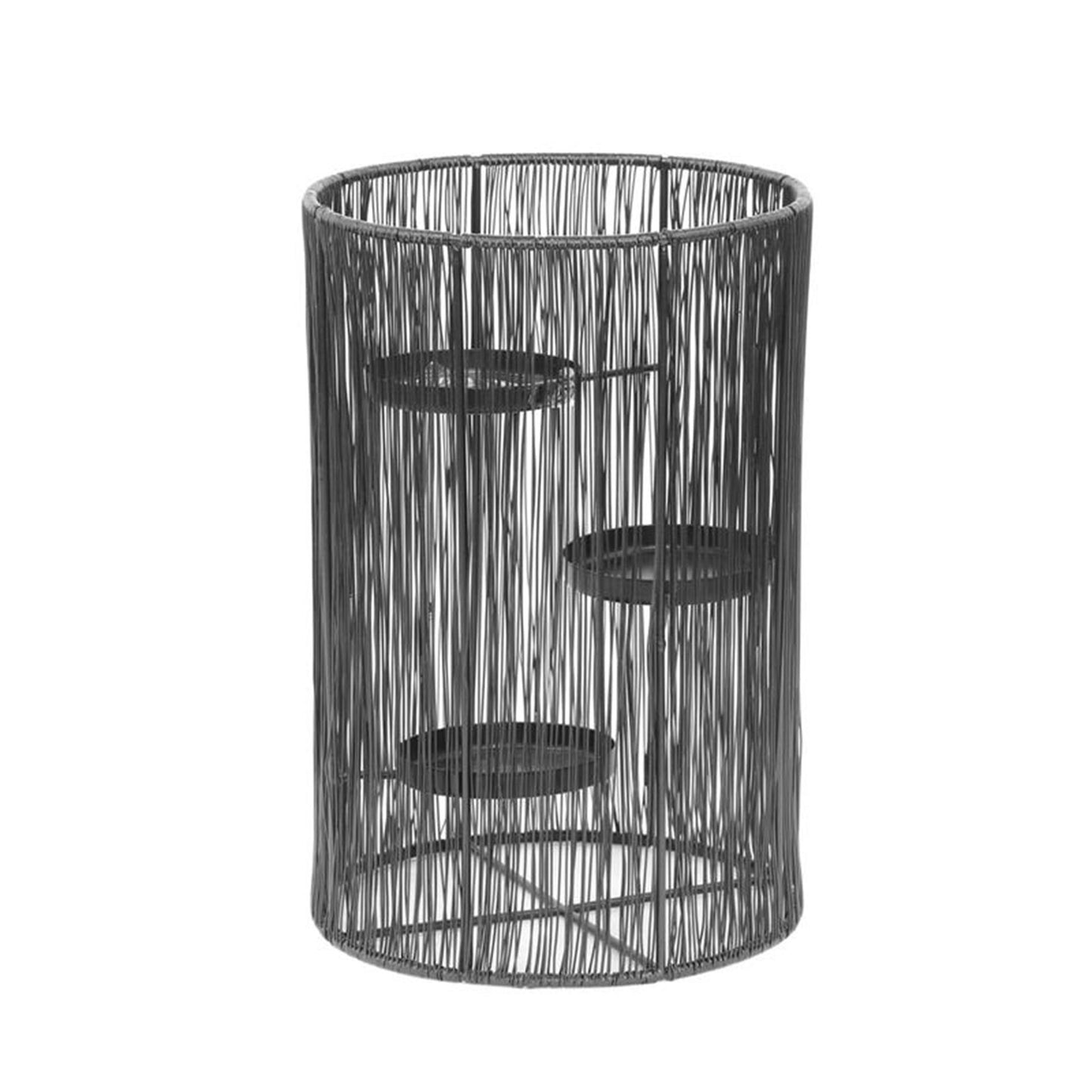 Portavelas House of Nature metal ø20xh30cm