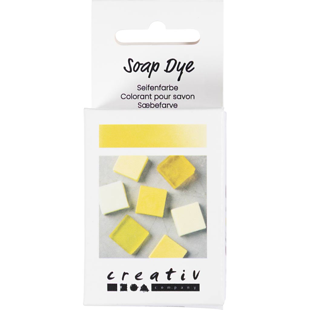 Vernice al sapone Creative Company, gialla, 10 ml 1 flacone
