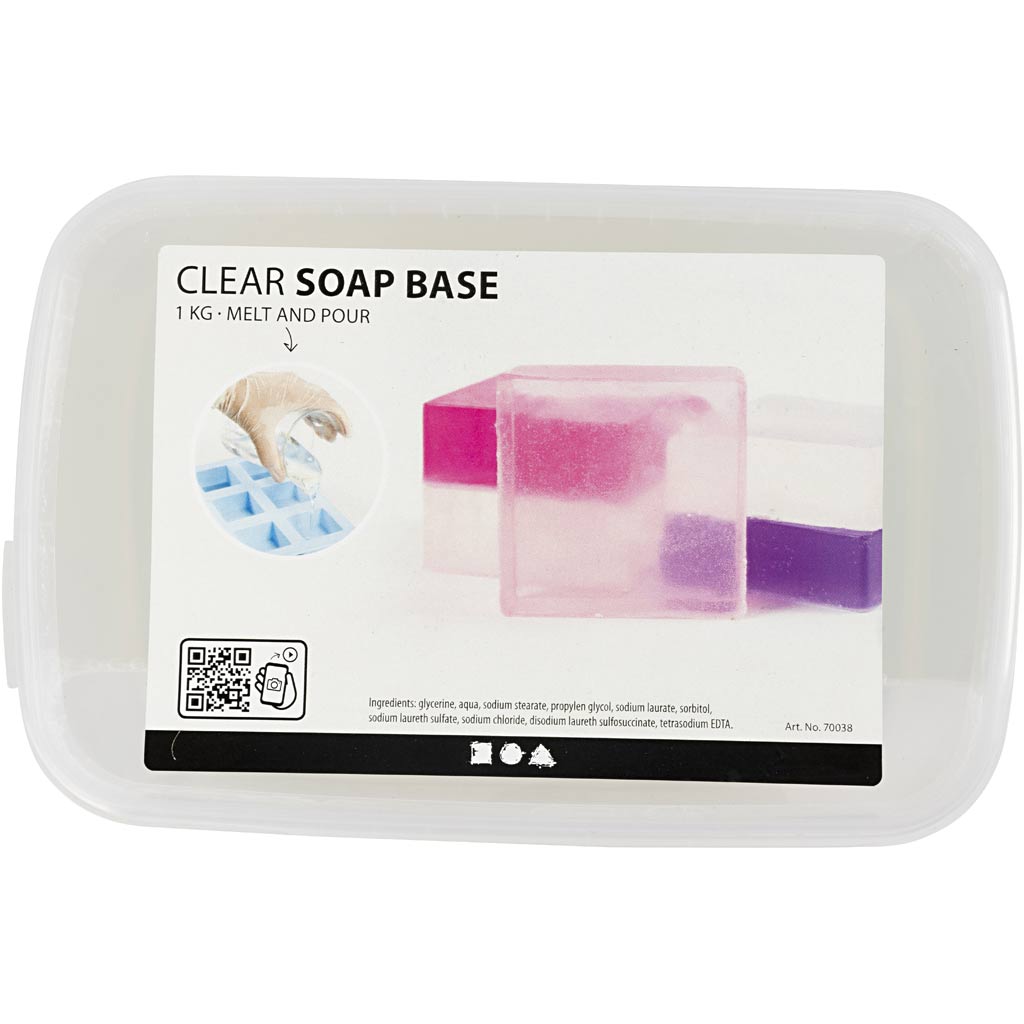 Creative Company Soap Basic Clear, 1 kg