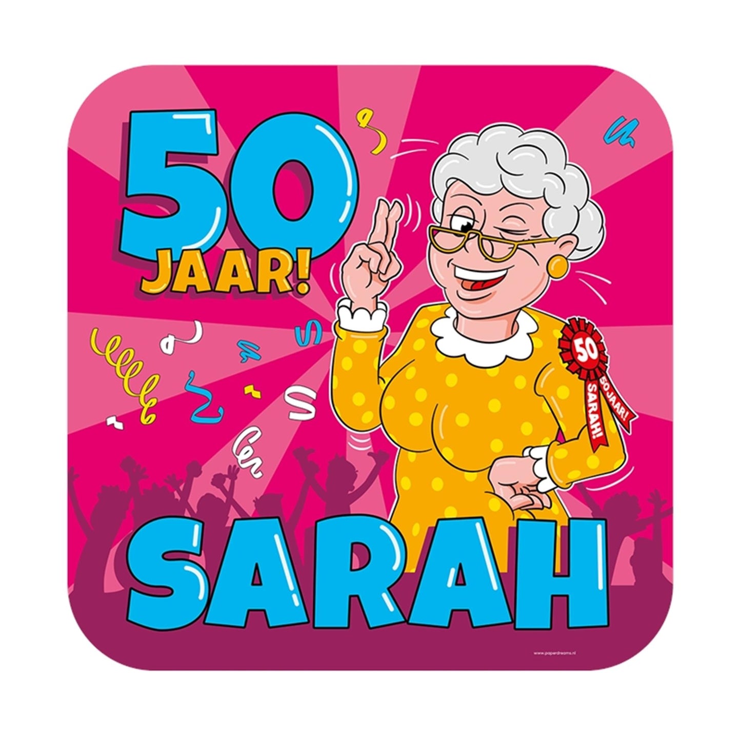 Scudo tributo Paperdreams - cartone animato Sarah