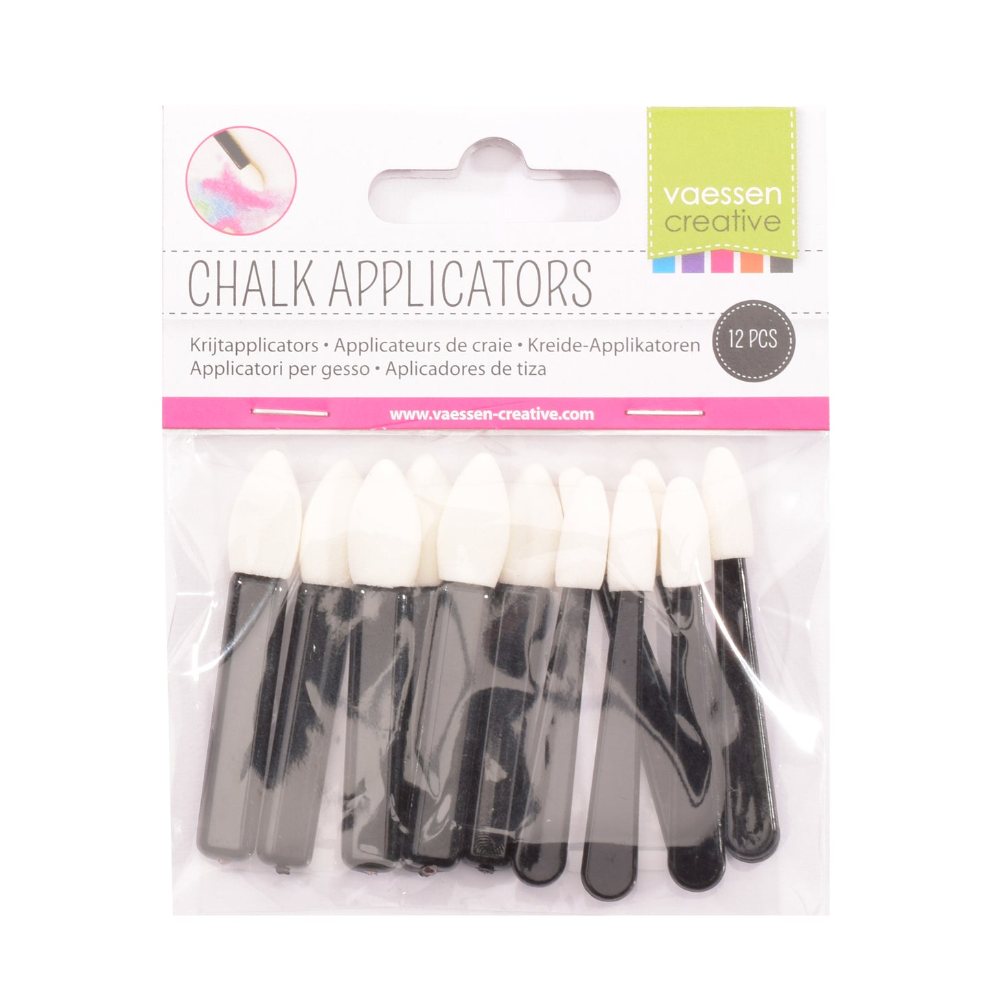 Vaessen creative • applicatori di gesso 12 pezzi