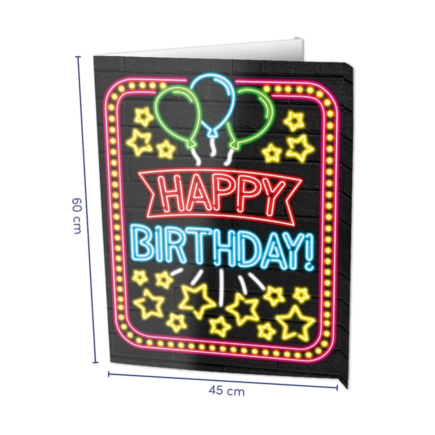 Cartelli per finestre Paperdreams buon compleanno