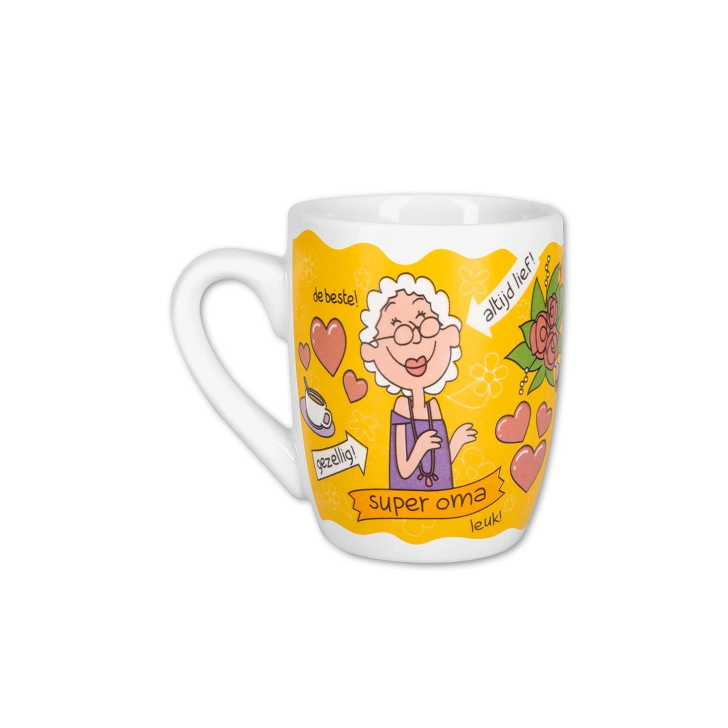 Tazza cartone animato Paperdreams nonna 2