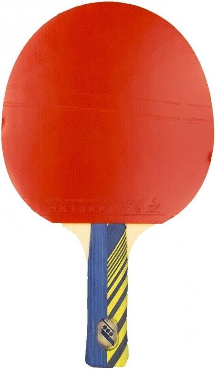 Racchetta da ping pong Rucanor Mogi Ura rossa nera