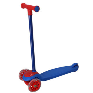 Alert passo scooter triciclo blu rosso