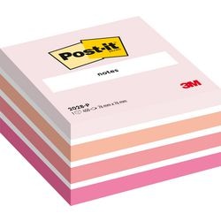 Cubos de colores post-it 2028-p 76 x 76 mm surtido pastel 450 hojas