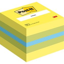 Self-adhesive note pad post-it 51x51mm assorted 400 sheets