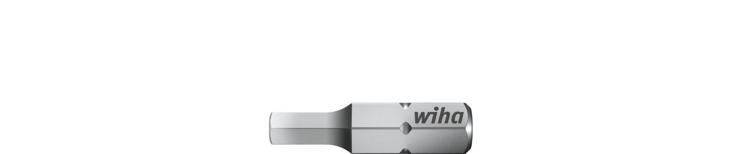Wiha 70130040 punta standard 25 mm esagono 1 4 c6.3 4.0 mm - 01706