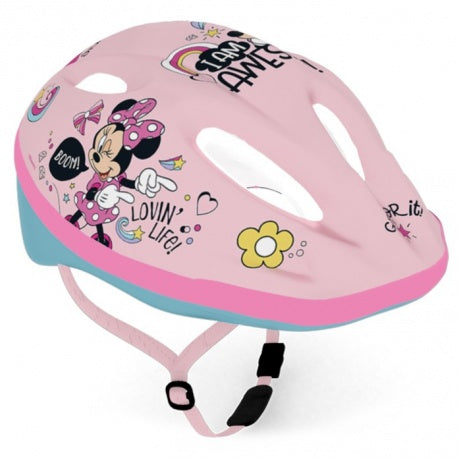Casco per biciclette Minnie Mouse Girls Pink Size 52-56 cm