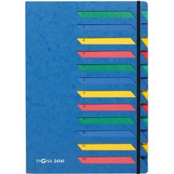 Ordinamento delle pagine della cartella blu a4