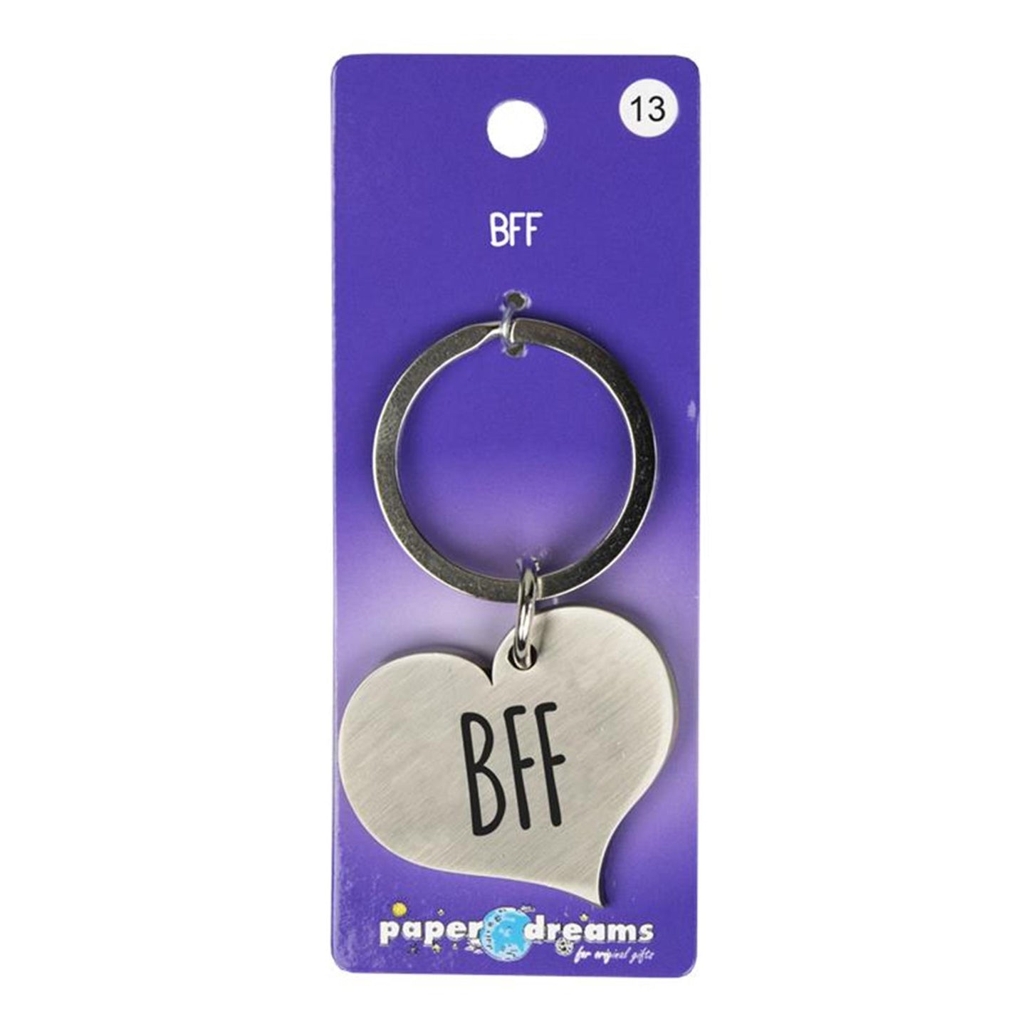 Llavero corazón Paperdreams - bff