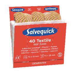 Recambio de yeso textil salvequick cederroth 40 piezas