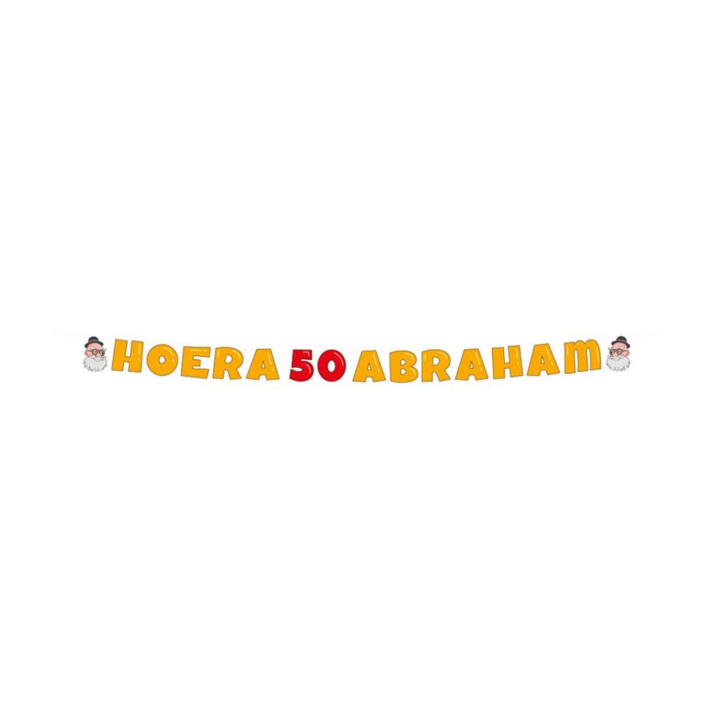 Pancarta de letras Paperdreams - abraham 50