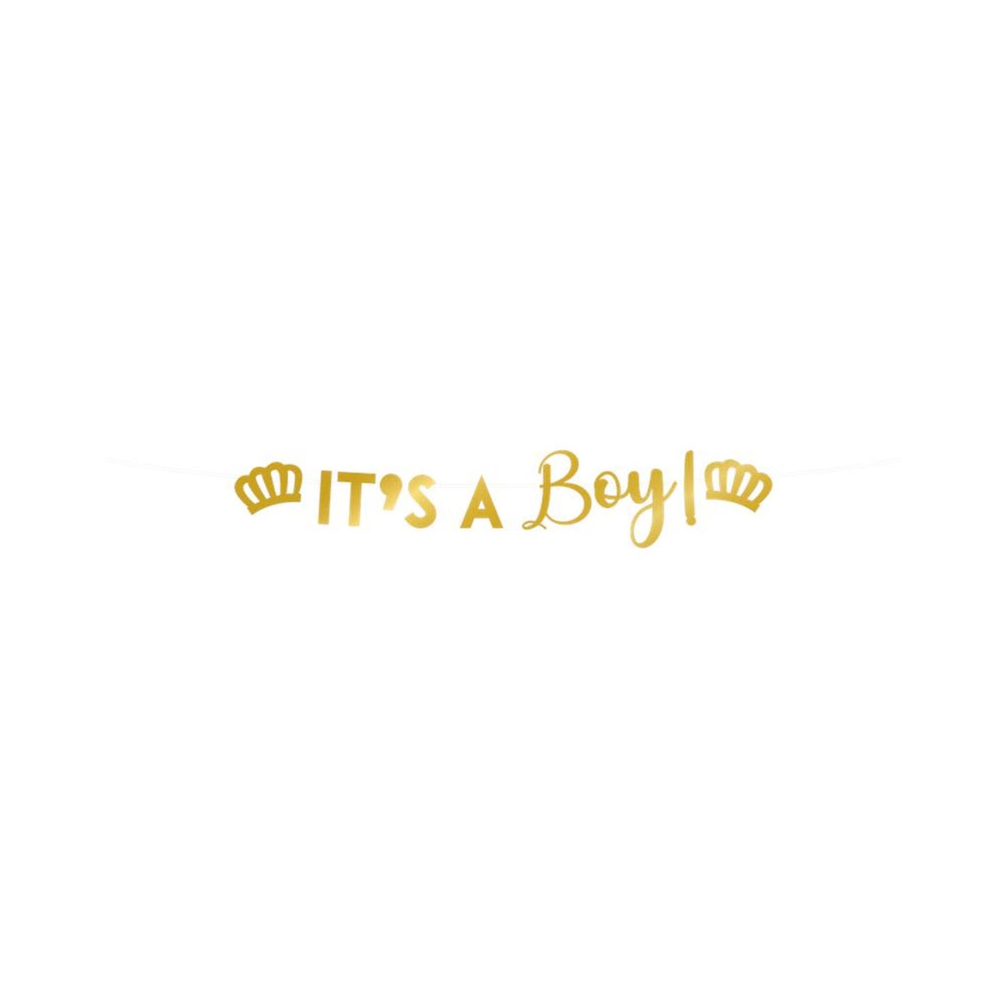 Striscione per lettere Paperdreams: è un maschietto!