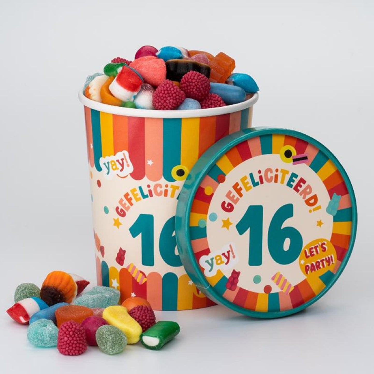 Bicchiere porta caramelle Paperdreams ø12x14cm - 16 anni