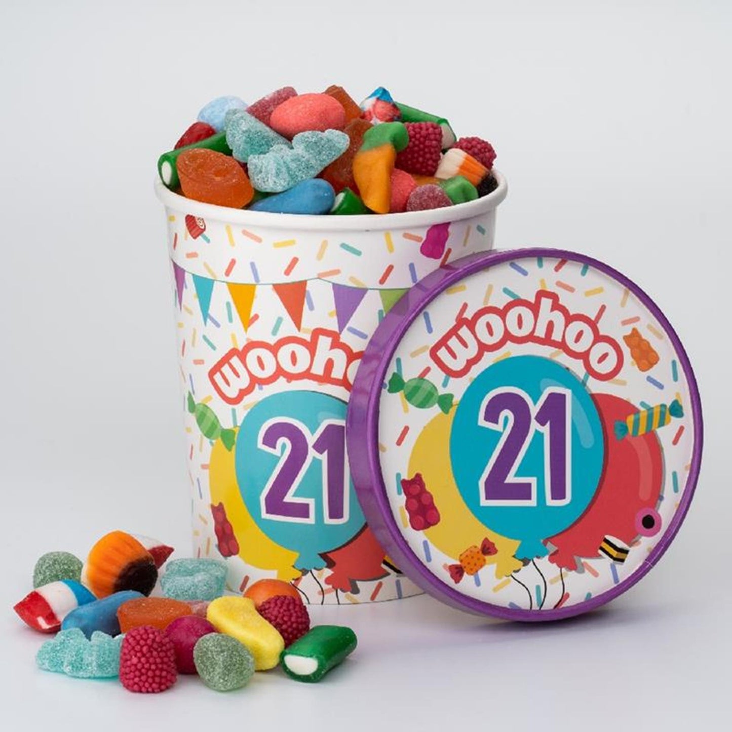 Bicchiere porta caramelle Paperdreams ø12x14cm - 21 anni