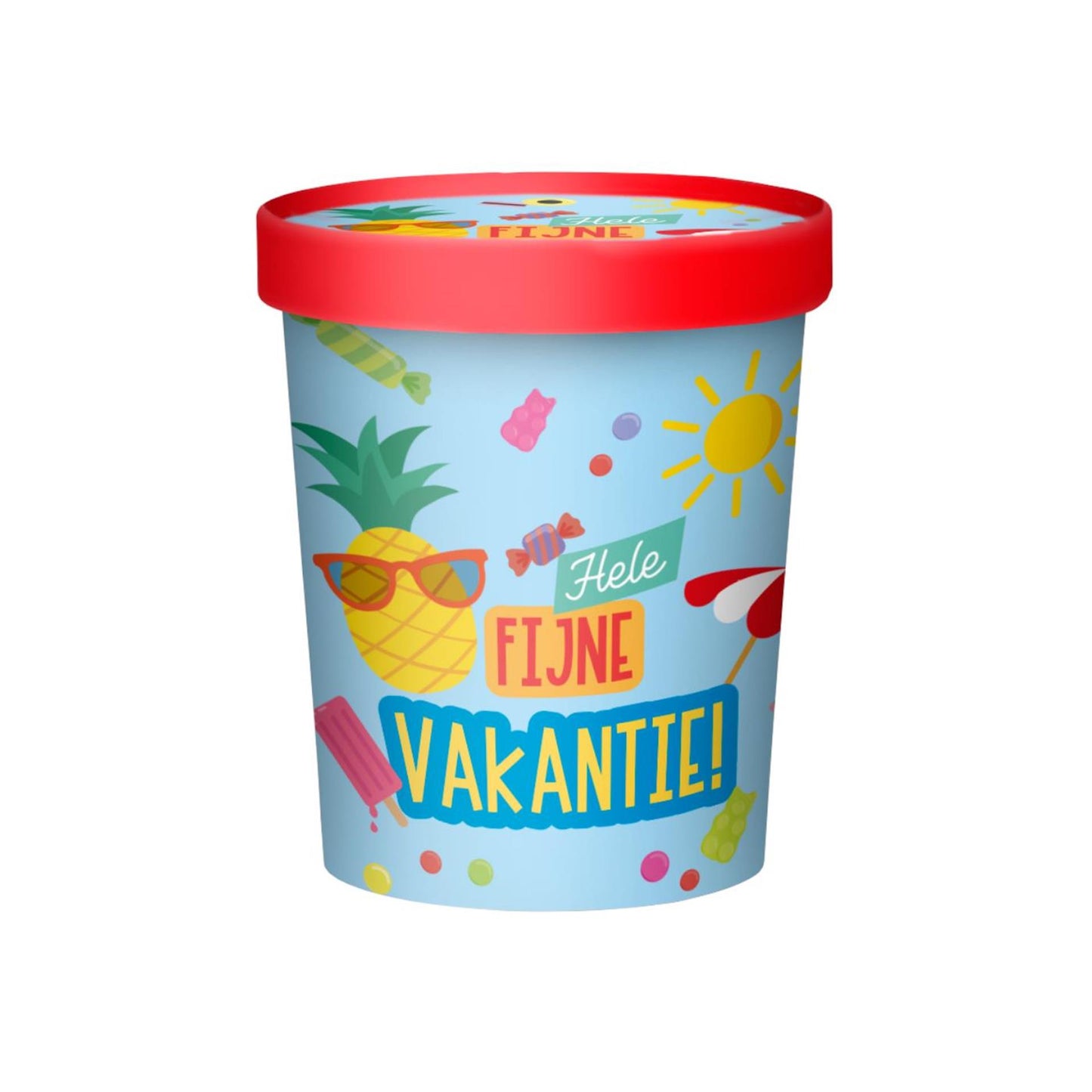 Coppa caramelle Paperdreams ø12x14cm - buone vacanze