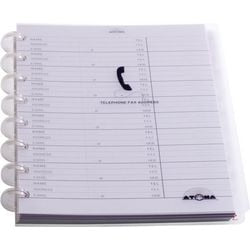 Caja registradora telefónica atoma a41656 a5 54 páginas forradas en blanco