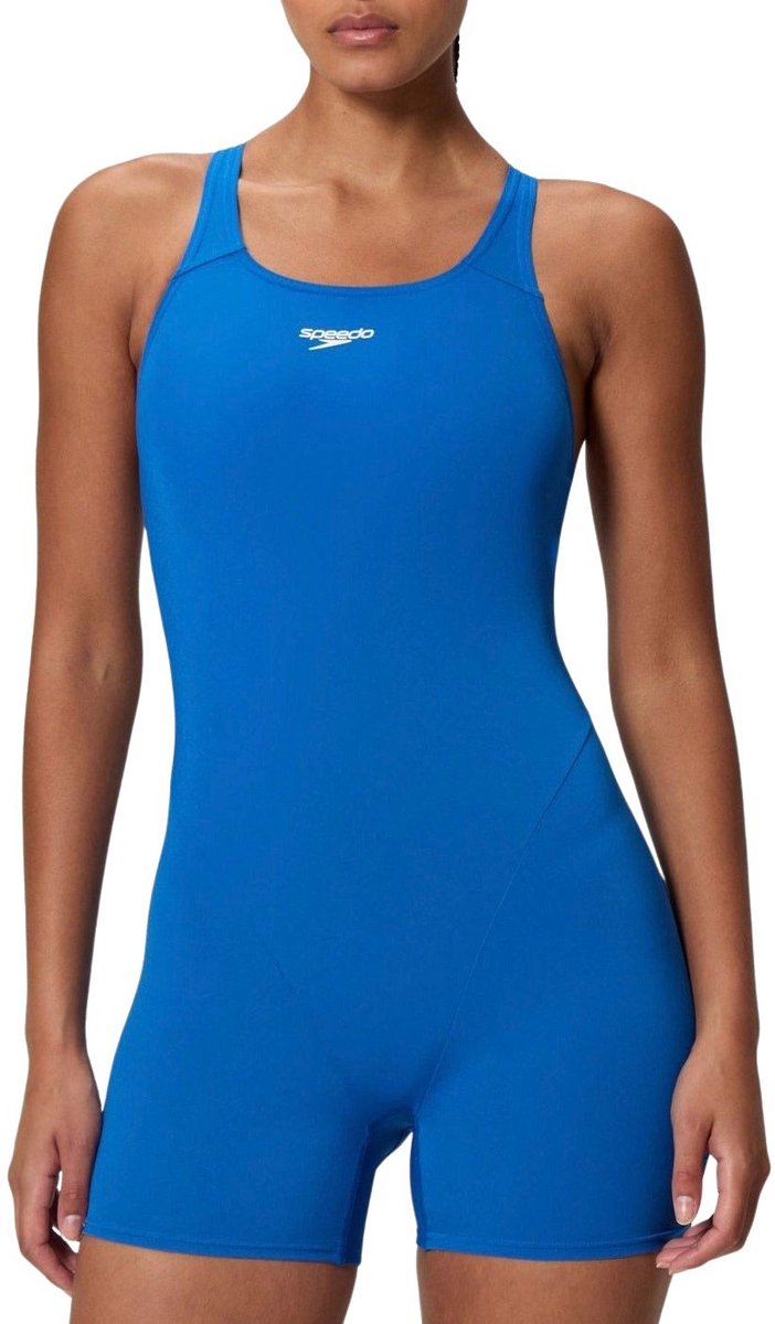 Speedo endurance+ legsuit dames sportbadpak - blauw