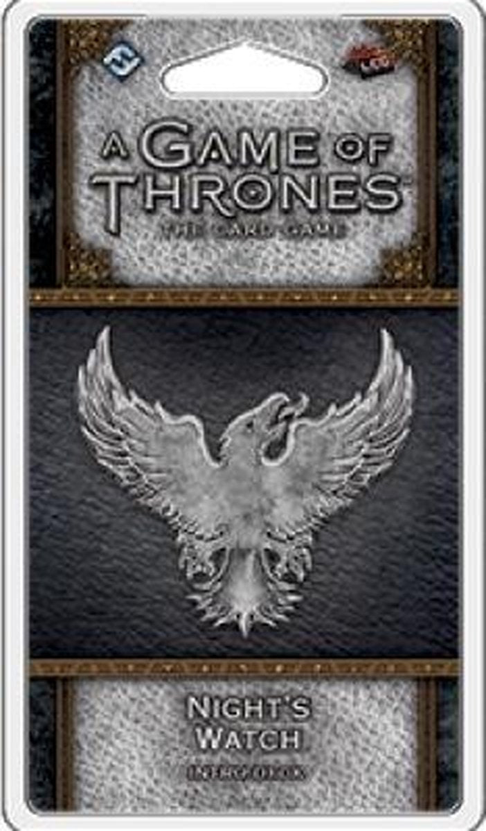 Asmodee a game of thrones: the card game (second edition) - house night's watch intro deck