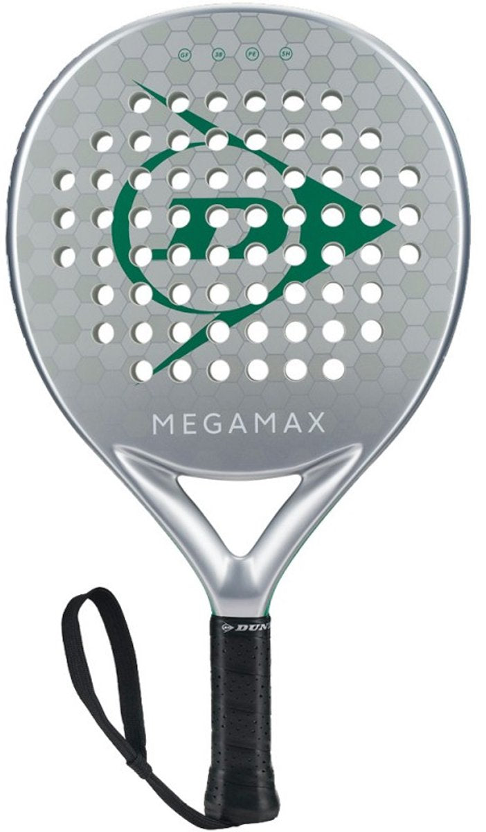 Dunlop d pdl 26 megamax silver unisex padelracket - silver