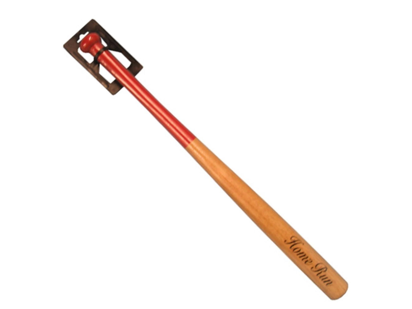 Mazza da baseball Engelhart rossa in legno naturale
