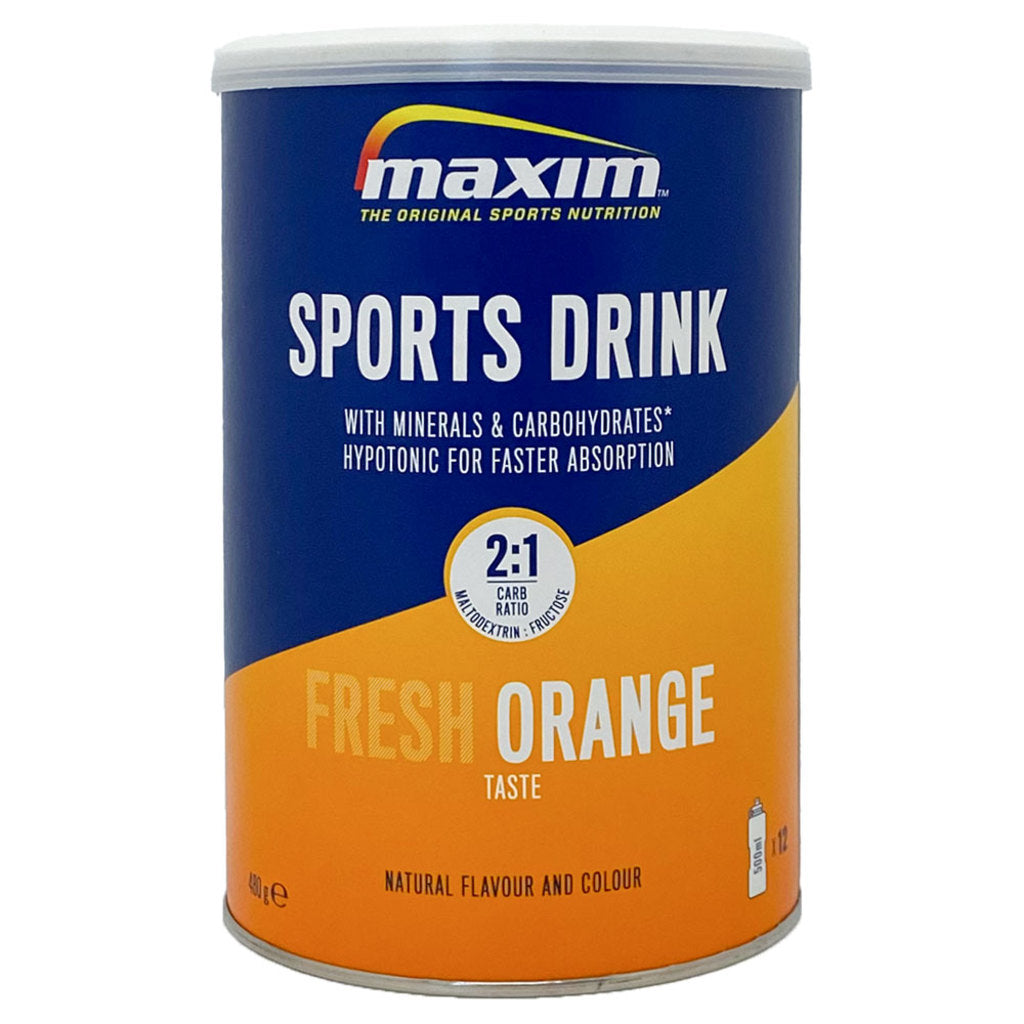 Maxim Sports Drink Naranja fresca 480gr