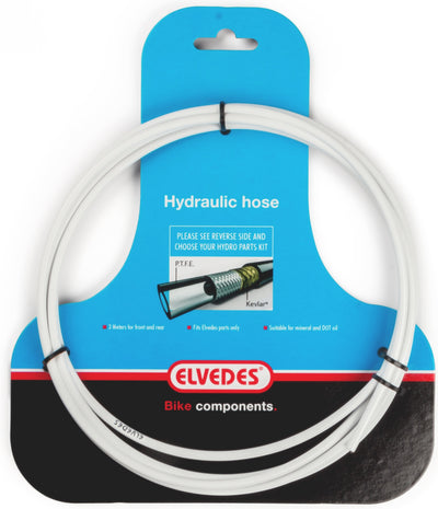 Elvedes de tubería hidráulica con revestimiento PTFE y protección de Kevlar - blanco (3 metros en el mapa)