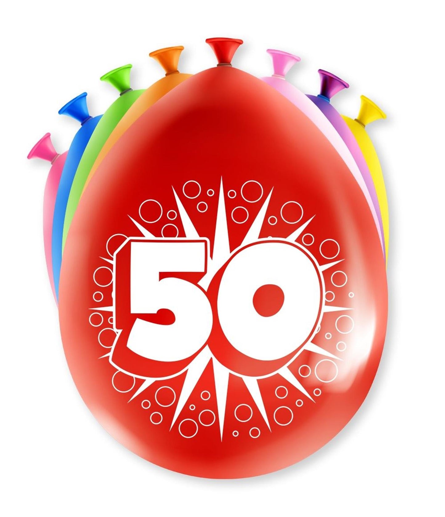 Globos numéricos Paperdreams n - 50 años