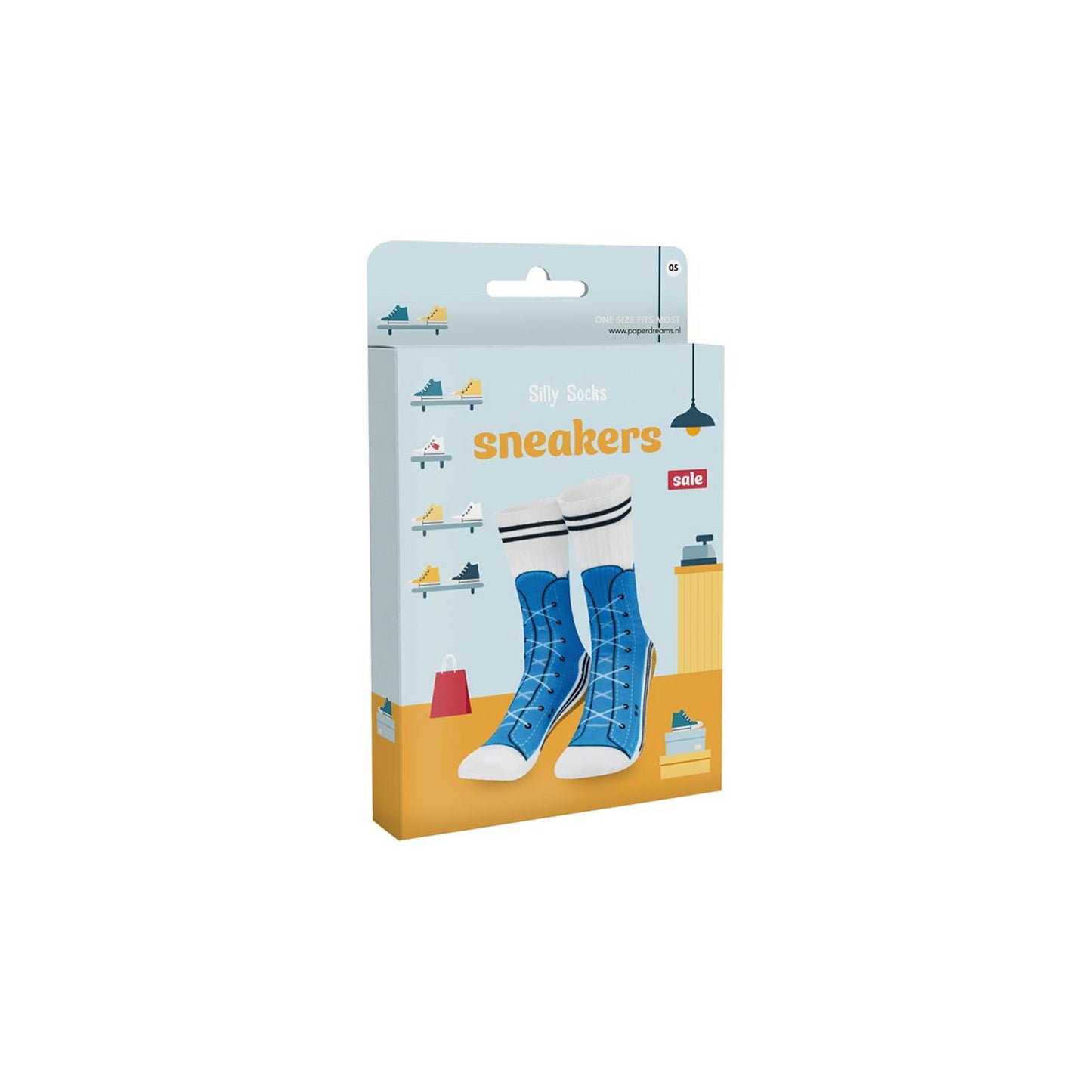 Calzini stupidi Paperdreams - scarpe da ginnastica