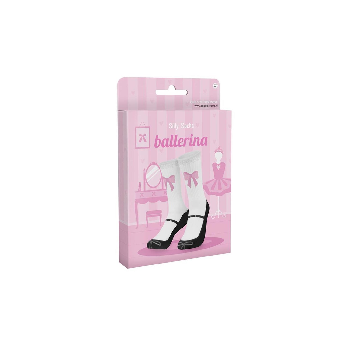 Calzini stupidi Paperdreams - ballerina
