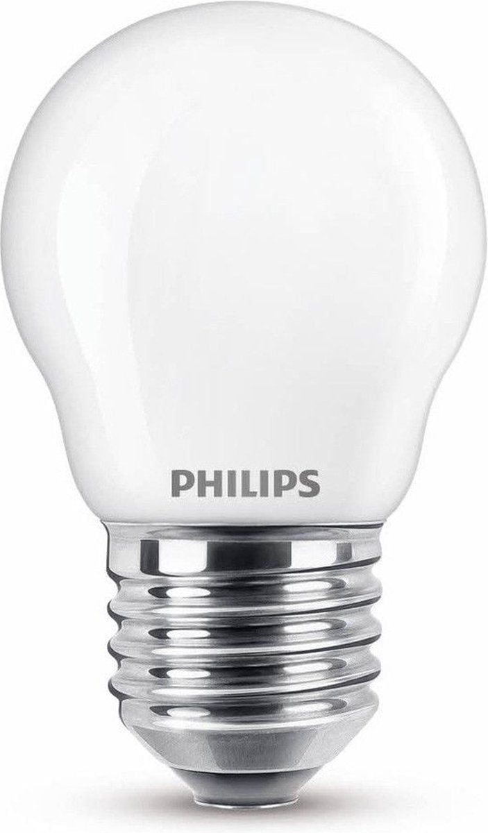 Lámpara de bola LED Philips mate - 40 W - E27 - luz blanca fría