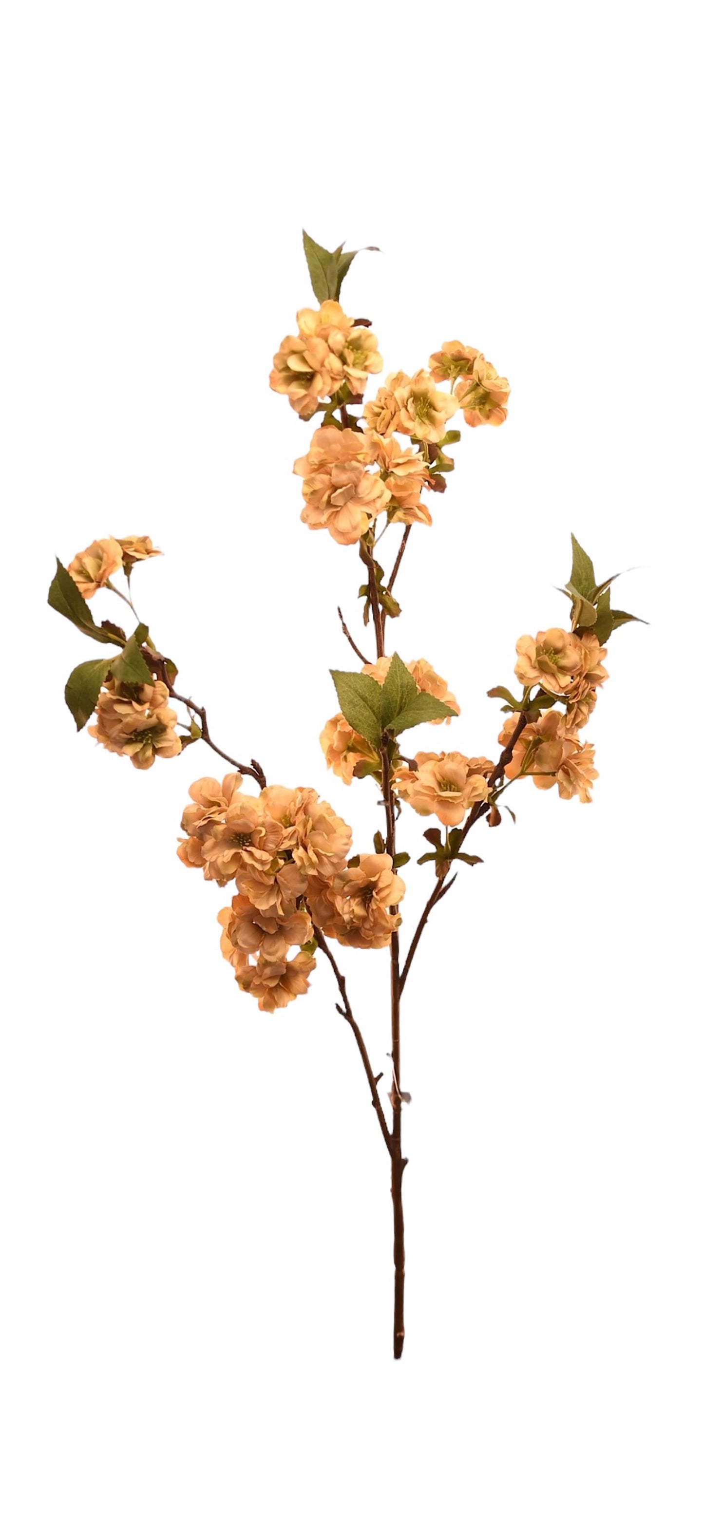 Roberts collection flor artificial rama en flor 132cm amarillo ocre