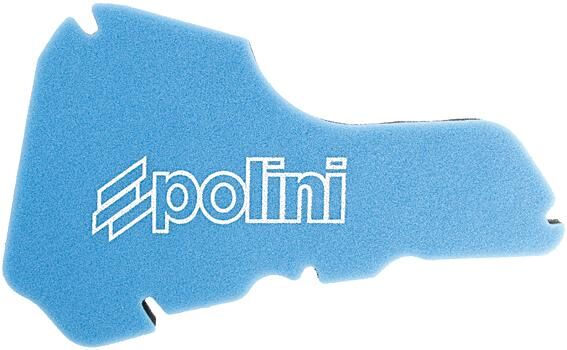 Elemento filtrante de aire de repuesto Polini elemento filtrante de aire de 2 capas azul negro