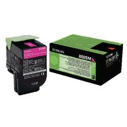 Cartuccia toner lexmark lex80c2ske magenta