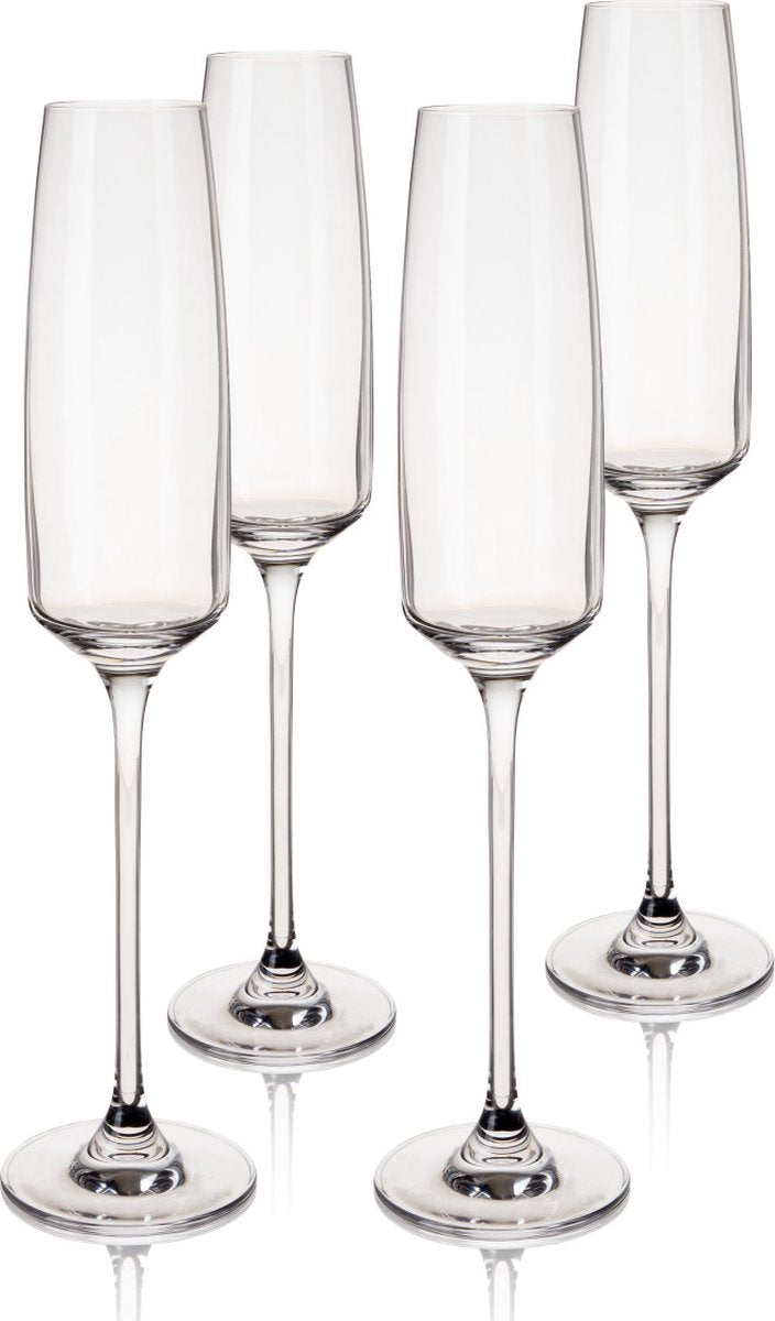 Bicchiere da champagne Viski riserva julien - cristallo - 175 ml - 4 pezzi