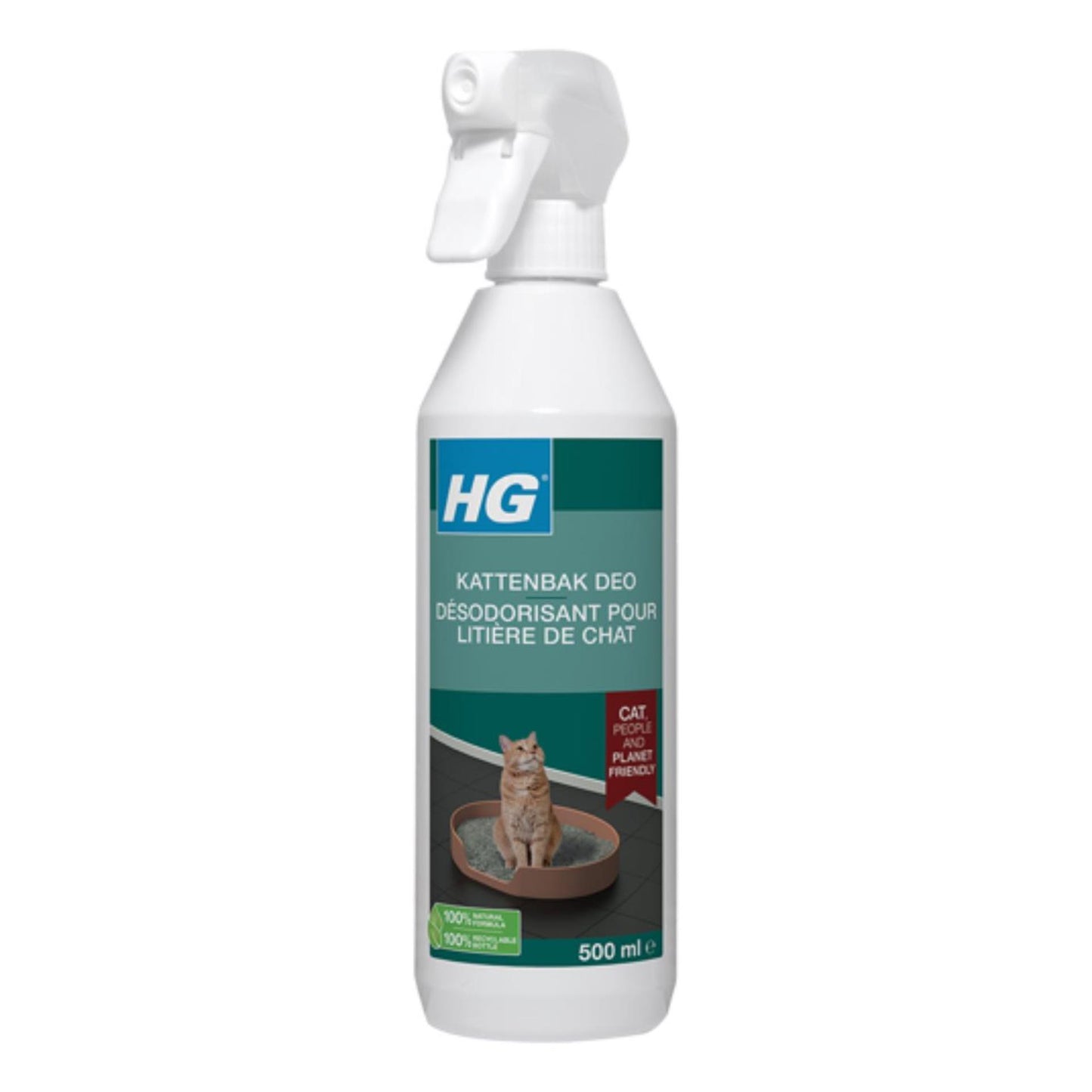 Deodorante per lettiera per gatti Hg