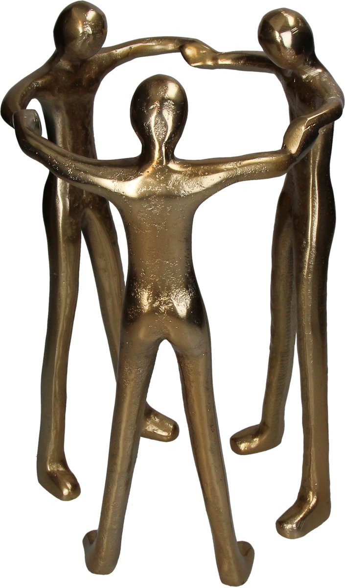 Statuetta ornamentale da collezione HD in alluminio 21x21x36 cm