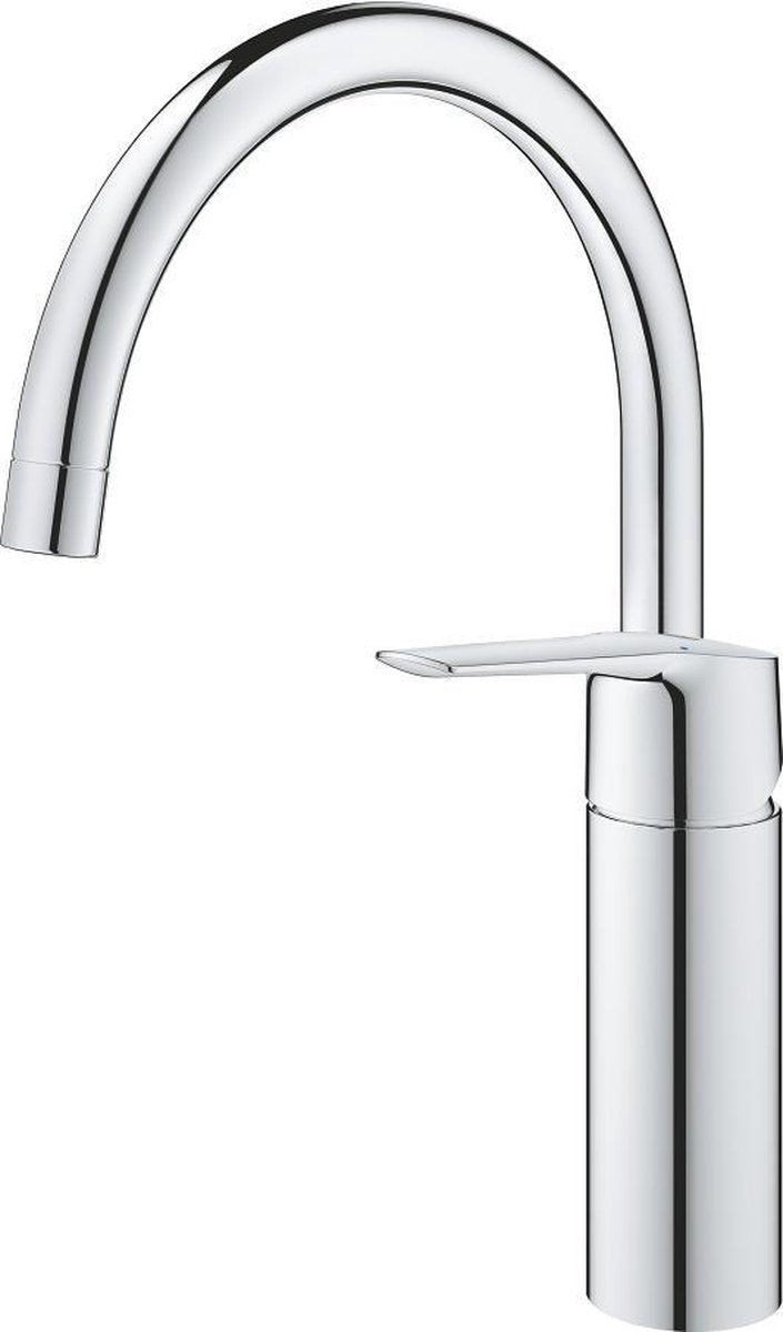 Grohe start keukenkraan - hoge uitloop - 150° draaibereik - chroom