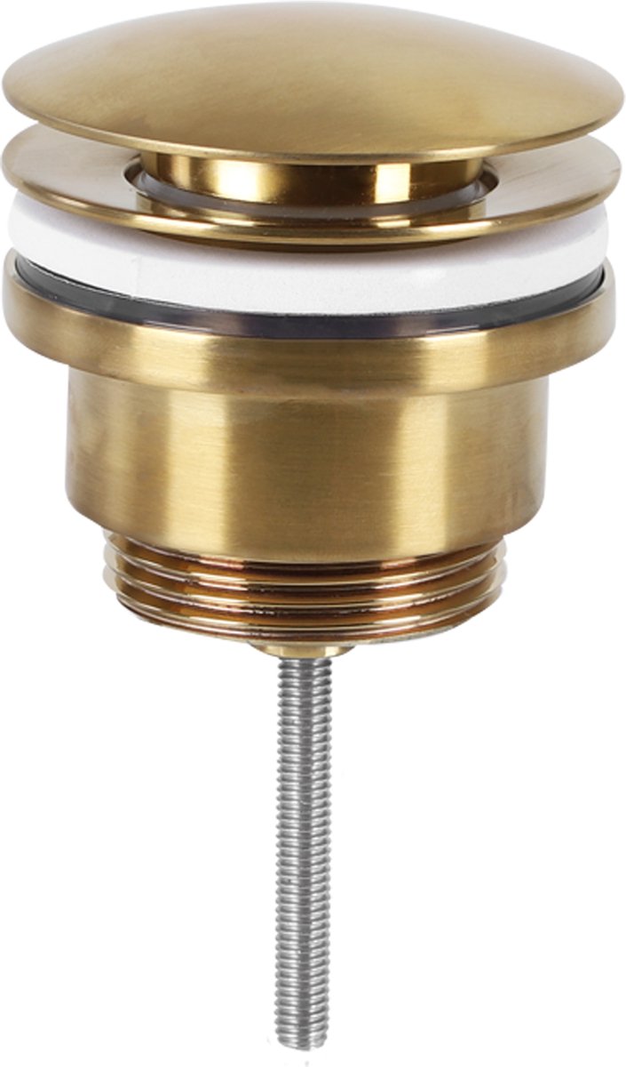 Tappo di scarico dal design diverso, oro opaco