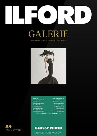 Ilford galerie glossy photo paper 260g igpgp a3 25 vel