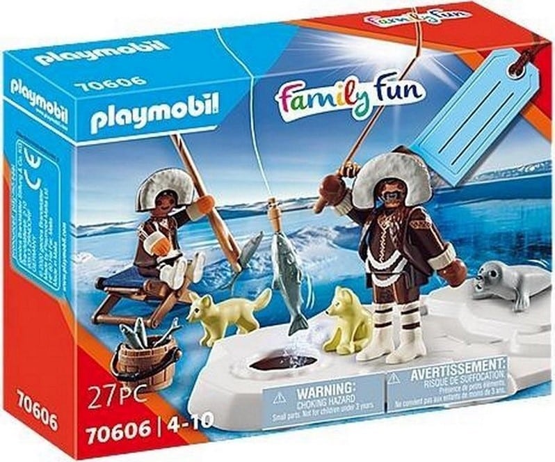 Playmobil diversión familiar pescadores de hielo