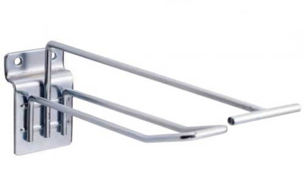 Gancio portapacchi non marca doppia stecca 20cm misura a 50