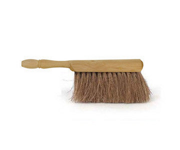 Handveger cocos ongelakt rond hout (30 cm)