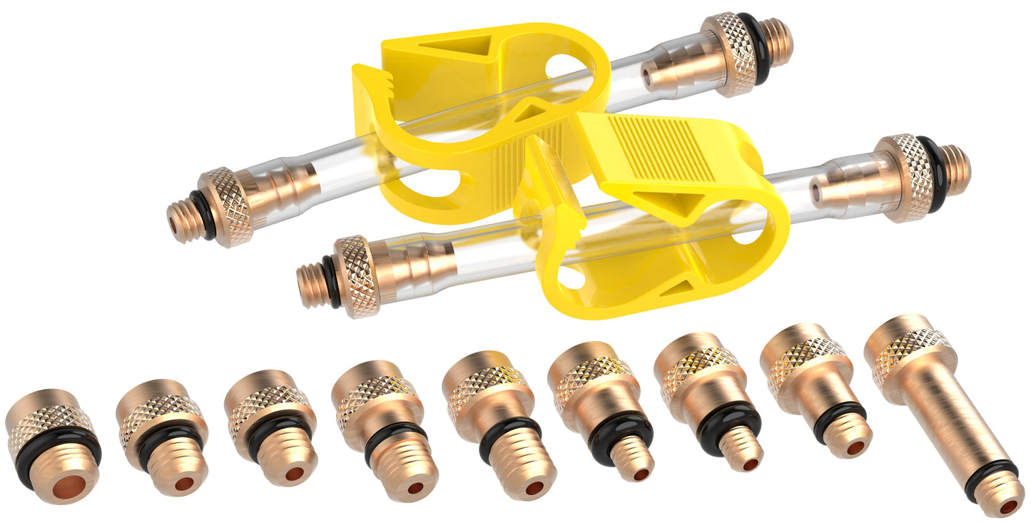 Adattatore di sfiato per freno per bordo set universale completo