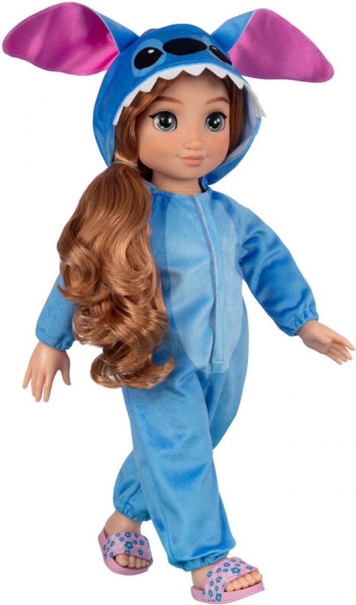 Jakks Disney Ily ispirata alla bambola Stitch con capelli biondi fragola da 45 cm
