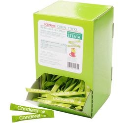 Dolcificante stick carandel stevia verde 250 pezzi