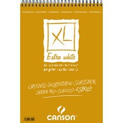 Spiral pad canson 787500 a4 blank white