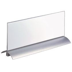 Placa de mesa de lujo duradera 8203 aluminio acrílico 105x297mm
